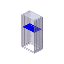 Ripiano vetroresina serie RPL per armadi CVL e Grafi9 profondità 460 mm
