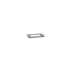 Flangia accoppiamento piedistallo metallo per armadi elettrici serie CVT-CVN 546x308mm grigio