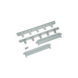 Montanti e cornice supporto pannelli armadi serie CV altezza 660 mm grigio RAL 7035