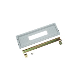 Pannello asolato termoplastico 28 moduli DIN per armadi serie CV 714x150 mm