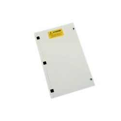 Controporta trasparente protezione armadi serie CV larghezza 860 mm kit