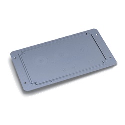 Setto inferiore bachelite profondità 424 mm con passacavi per Serie CVT-CVN accessori elettrici