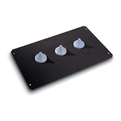 Setto inferiore in bachelite con passacavi per serie CVHP, plastica resistente per installazioni elettriche professionali