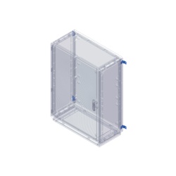 Staffe fissaggio a parete per armadi serie GRAFI kit 4 pezzi per installazione sicura