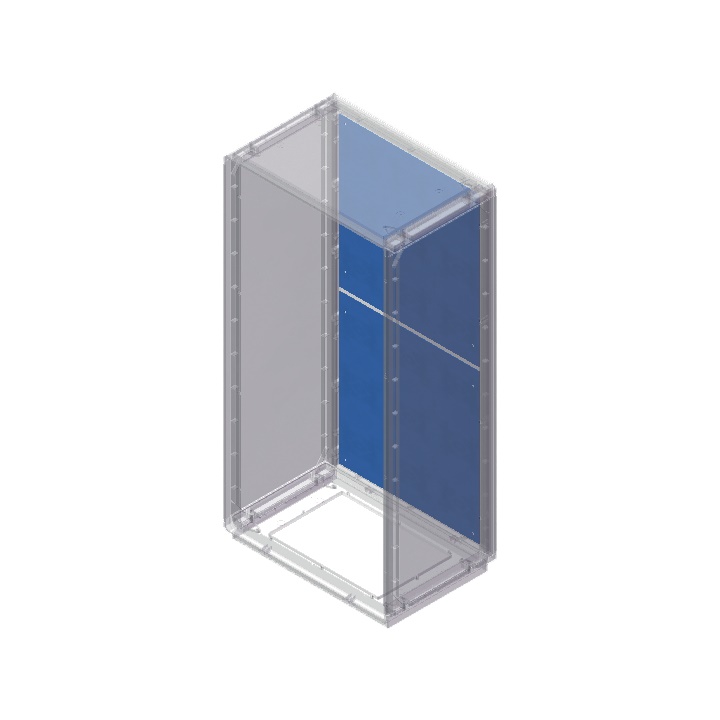 Piastra di fondo acciaio 2mm per armadio vano 1340mm Serie GRAFI 9