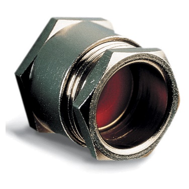 Pressacavo nichelato GAS 1 per cavi 19-22mm con anello tenuta gomma IP55 serie RP