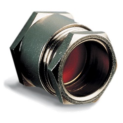 Pressacavo nichelato GAS 1 per cavi 19-22mm con anello tenuta gomma IP55 serie RP