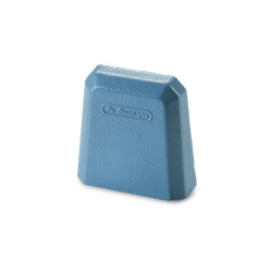 Coperchio alluminio pressocolato IP43 con retina antinsetti per bocchetta aerazione 160x90 mm