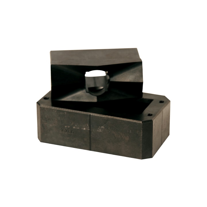 Box stampo per connettori rettangolari 36x86 mm utensile acciaio temprato per scanalature potenza standard con valigetta e perno
