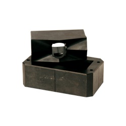 Box stampo per connettori rettangolari 36x86 mm utensile acciaio temprato per scanalature potenza standard con valigetta e perno