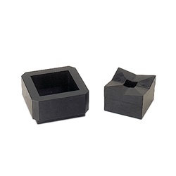 Fustella quadra 45x45 mm perno abbinato 00PQ14 utensile taglio precisione