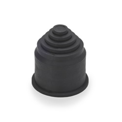 TESTACANNA 10 37MM AD42,5 TPE NERO