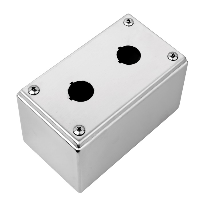 PULSANTIERA AISI304 EST.82X82X86 1F
