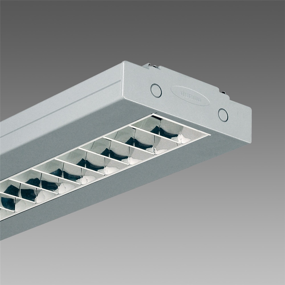 Channel LED 53W 4000K 5554lm alluminio grigio uffici