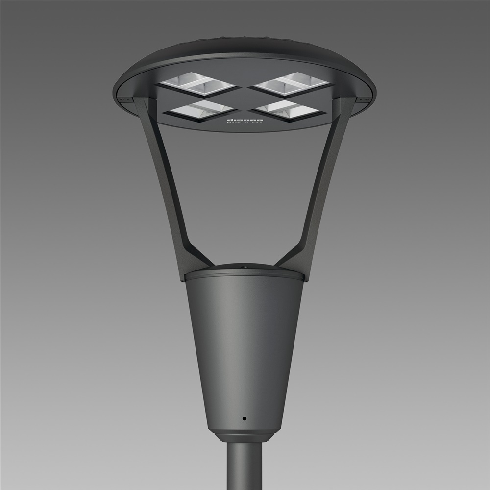 Lampada stradale LED 52W 5667lm IP66 RAL7021 esterni