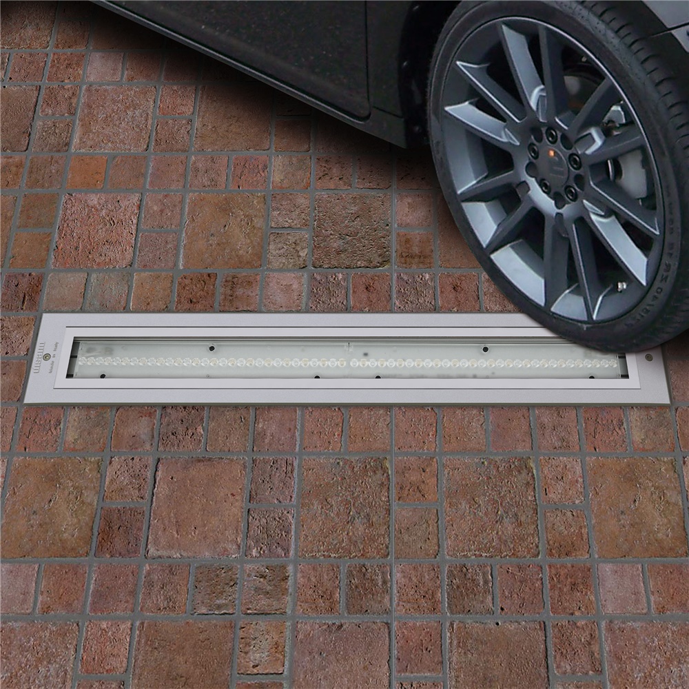 Apparecchio illuminazione LED 54W 4000K IP67 calpestabile carrabile interno esterno