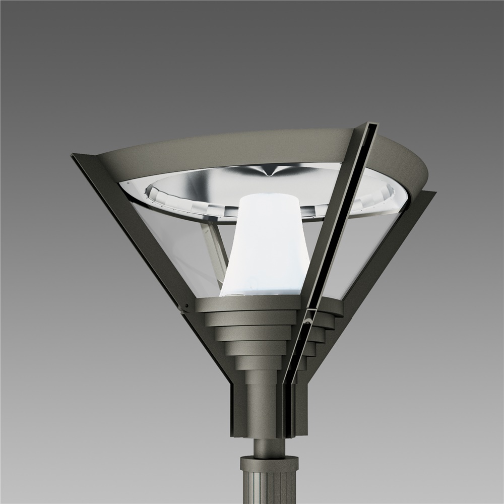 Apparecchio illuminazione urbana LED 53W grigio IP65