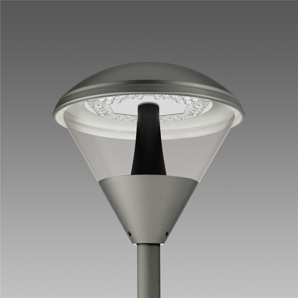 1518 LED 37W CLD RAL9006 3000K apparecchio illuminazione LED design moderno risparmio energetico ambienti interni