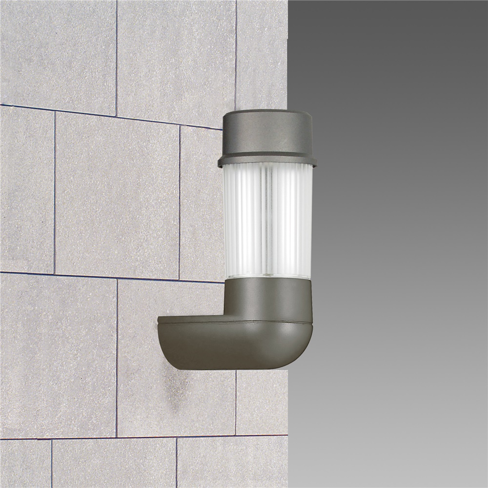 Faro LED 8W 1535 lumen colore caldo design grafite per illuminazione tecnica ambienti interni ed esterni