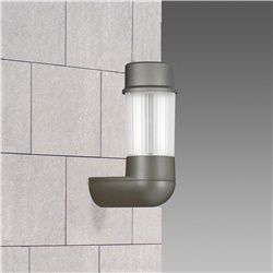 Faro LED 8W 1535 lumen colore caldo design grafite per illuminazione tecnica ambienti interni ed esterni