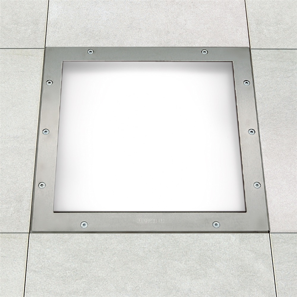 QUADRO 1819 LED 27W CLD CELL INOX