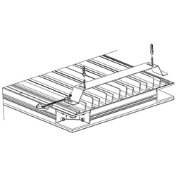 ATTACCO PLAFONE 531 INOX