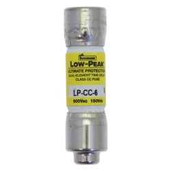 EATLP-CC-6 Fusibile LOW PEAK CC Time Delay per protezione circuiti elettrici