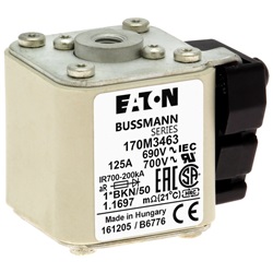 170M3463 FUSE 125A 690V 1OBKN/50 AR