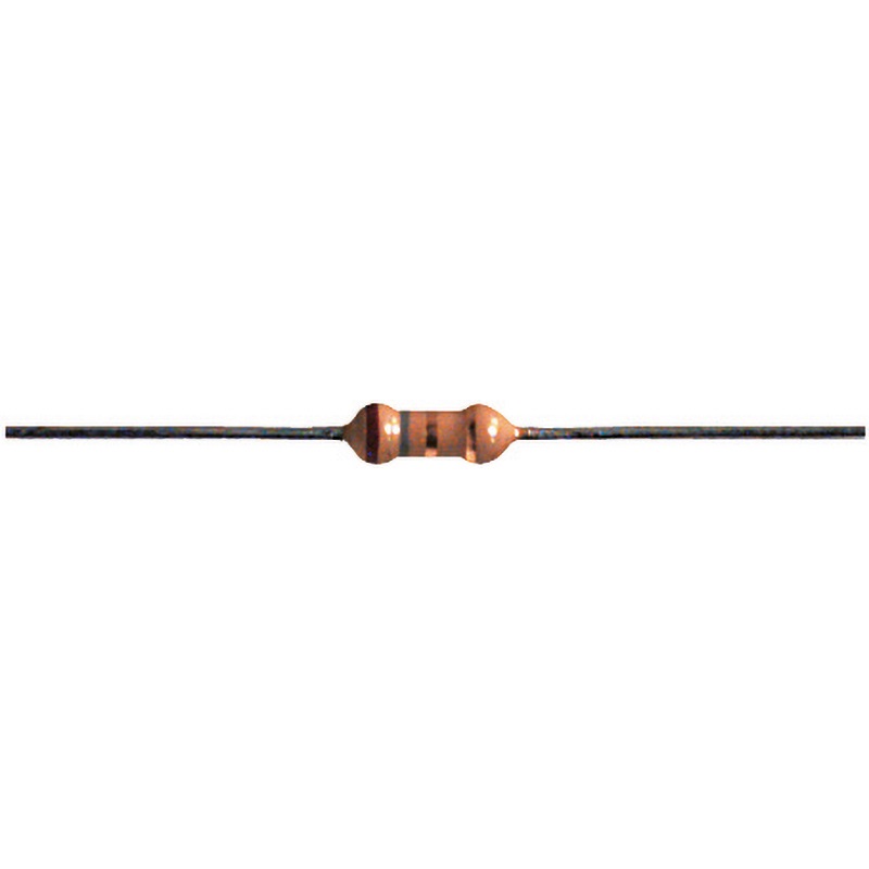Resistenza elettrica 1/4 watt 47 ohm precisione circuiti elettronici compatta