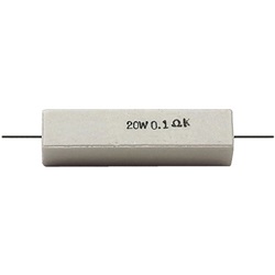 Resistenza a filo 20W 1 kOhm precisione alta per applicazioni elettriche professionali