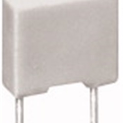 Condensatore poliestere 100nF 100V con scatola protettiva per applicazioni elettriche affidabili