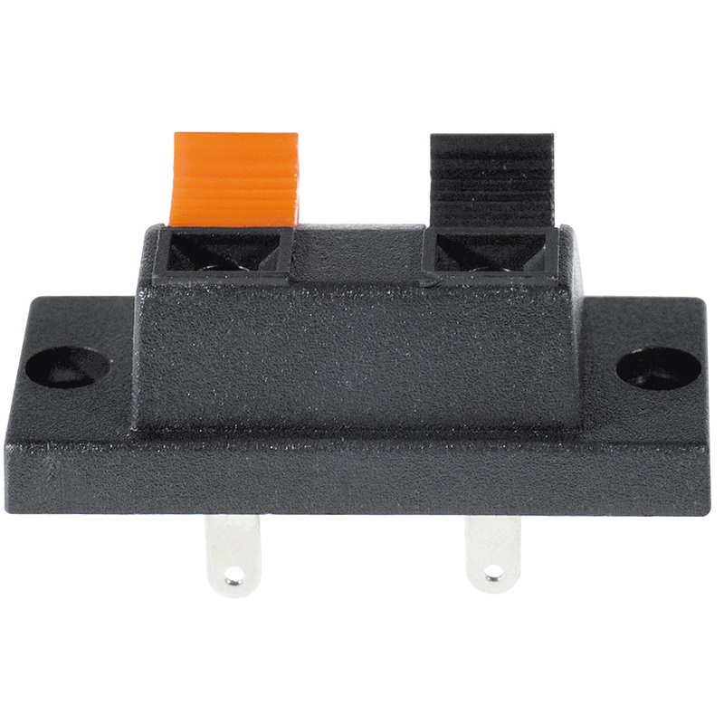 Morsettiera 2 poli compatta materiali resistenti connessioni elettriche sicure uso professionale