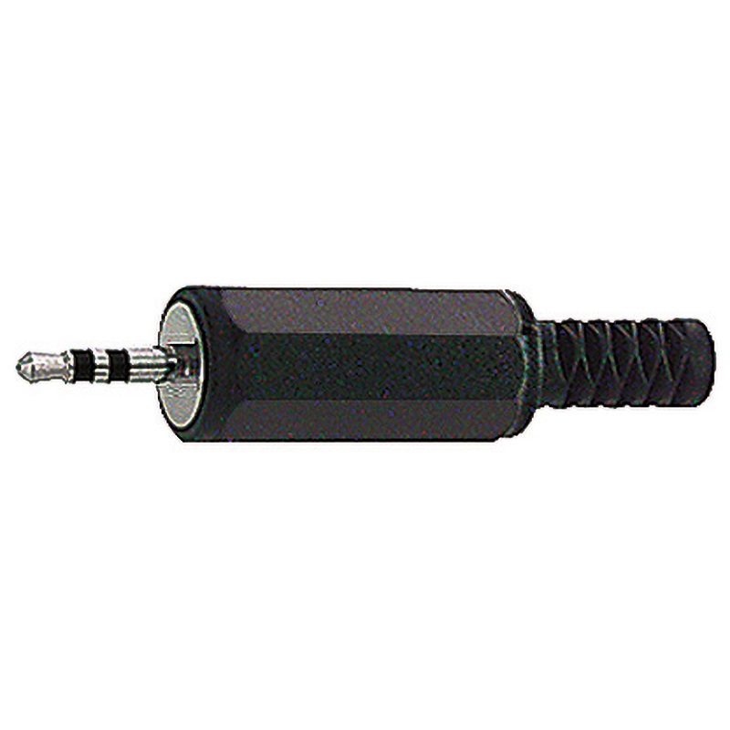Spina volante 2,5 mm connettore stereo compatto per impianti audio qualità professionale