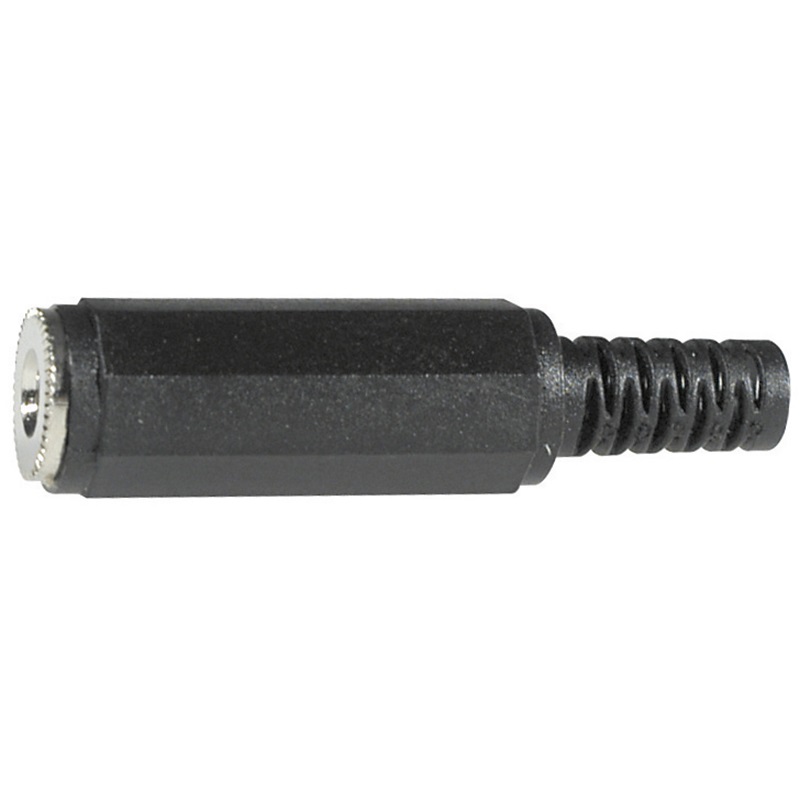 Presa volante 3,5 mm stereo compatta per collegamenti audio portatili e impianti elettronici