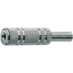 Presa volante metallo diametro 3,5 mm connessione elettrica professionale robusta
