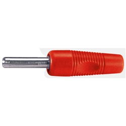 Spina banana volante 4 mm nera connessioni elettriche sicure affidabili uso professionale
