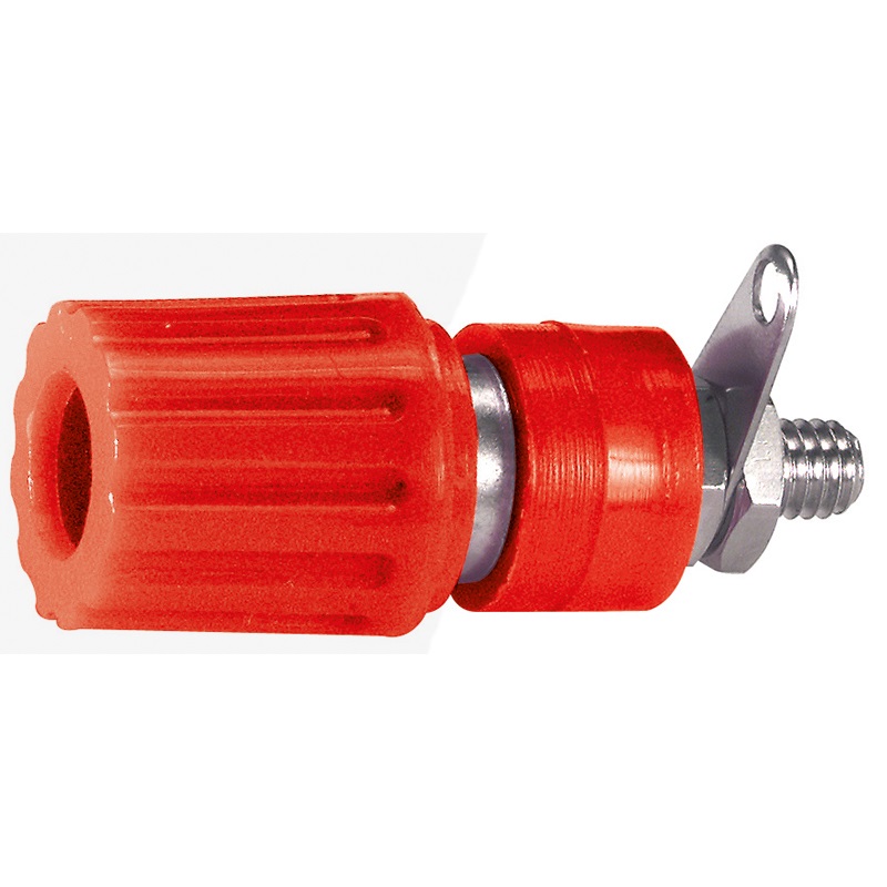 Morsetto serrafilo rosso 15 A fissaggio stabile connessioni elettriche sicure