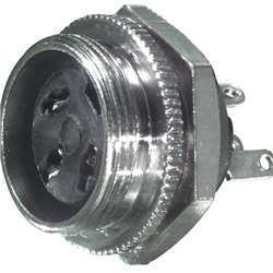 Presa pannello 5 poli DIN montaggio rapido materiali resistenti per impianti elettrici industriali e civili
