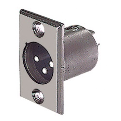 Spina pannello microfonica 3 poli standard connettore audio stabile durevole per impianti professionali