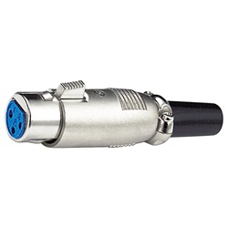 Presa microfono 3 poli standard robusta per installazioni audio professionali e domestiche