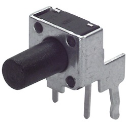 Micropulsante orizzontale compatto 7x7,4x8,35 mm per applicazioni elettriche precisione e affidabilità