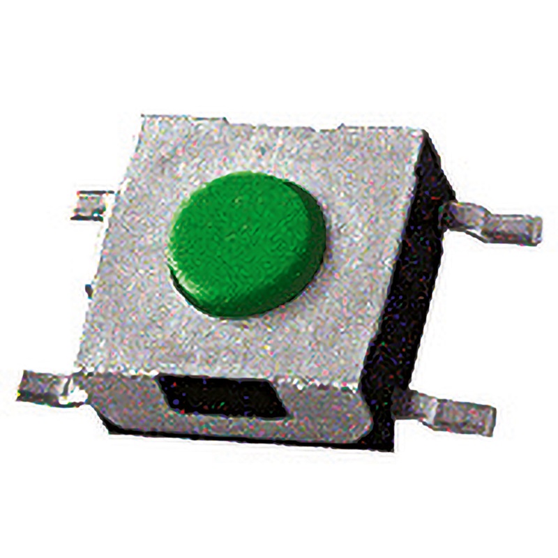 Micropulsante SMD compatto 6,4x6,4x3,2 mm per circuiti elettronici controllo preciso e rapido