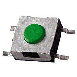 Micropulsante SMD compatto 6,4x6,4x3,2 mm per circuiti elettronici controllo preciso e rapido