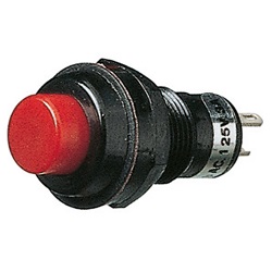 Interruttore a pulsante rosso comando manuale per impianti elettrici affidabile e durevole