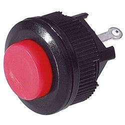 Interruttore compatto 16 mm nero per installazioni elettriche professionali robusto e affidabile
