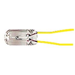 Microlampada con fili 12 V 40 mA per installazioni elettriche bassa tensione spazi ridotti