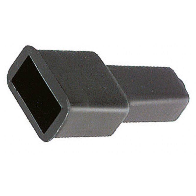 Copri faston maschio 6,35 mm rosso protezione terminali elettrici connessioni sicure durevoli