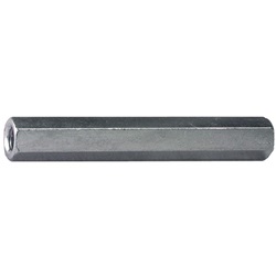 Distanziatore esagonale metallo 10mm foro 4mm per installazioni elettriche precise e sicure