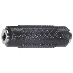 Adattatore audio jack 3,5 mm stereo compatto per collegamenti dispositivi audio professionali e domestici