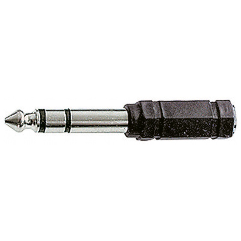 Adattatore jack audio stereo 6,3 mm maschio a 3,5 mm maschio per collegamenti professionali e di consumo